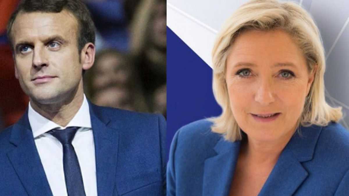 altText(Francia: vota entre el liberal Macron o la ultraderechista Le Pen)}