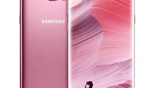 altText(Samsung bate récords con el nuevo Galaxy y lanzó su S8 Pink)}