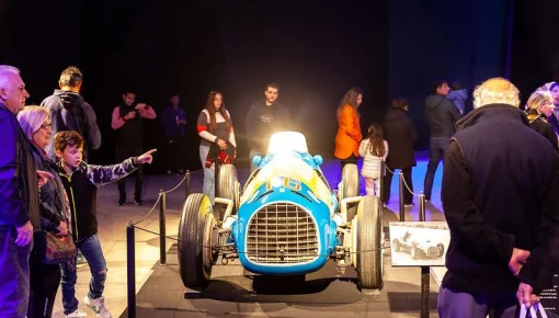 Lo mejor de la muestra de Juan Manuel Fangio en Tecnópolis