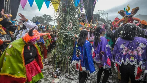 Carnaval en Jujuy: Martes de chaya para agradecer a la Pachamama