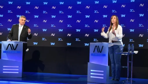 Rossi le preguntó a Villarruel si quería la libertad de los genocidas y no respondió