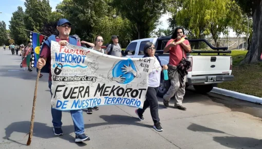 Río Negro: el pueblo mapuche se movilizó por la modificación a la Ley de Tierras