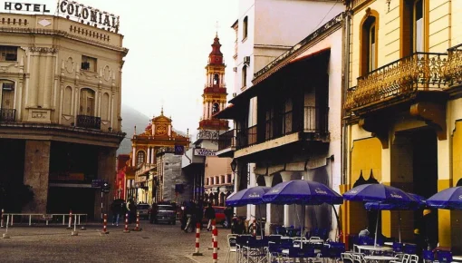 Impactantes imágenes de Salta sin turistas por la crisis