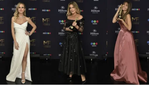 Los looks en la noche de la televisión argentina