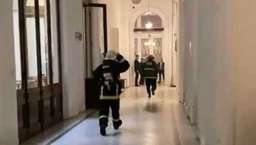 Susto en la Casa Rosada por un principio de incendio