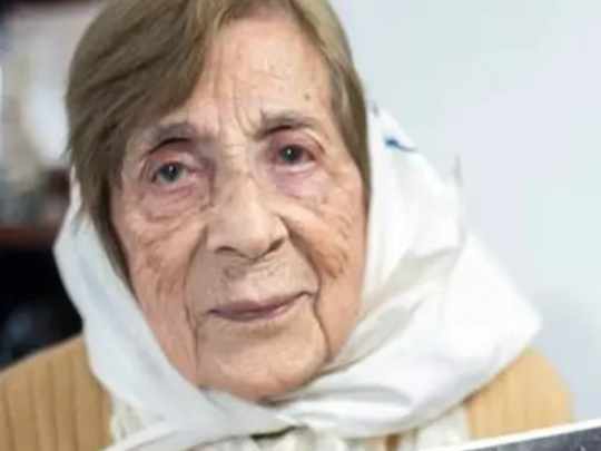 Murió Sara &ldquo;Coca&rdquo; Luján a los 100 años: fundadora de Madres y referente de DDHH