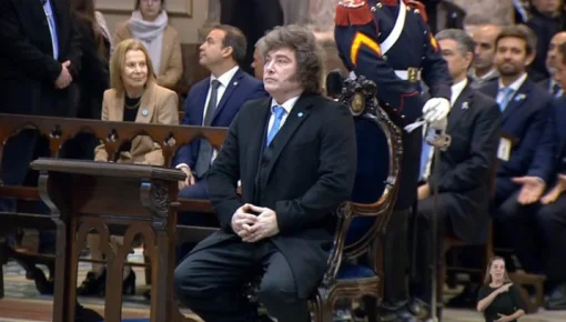 Tedeum explosivo frente a Milei: García Cuerva pidió frenar el odio y la división