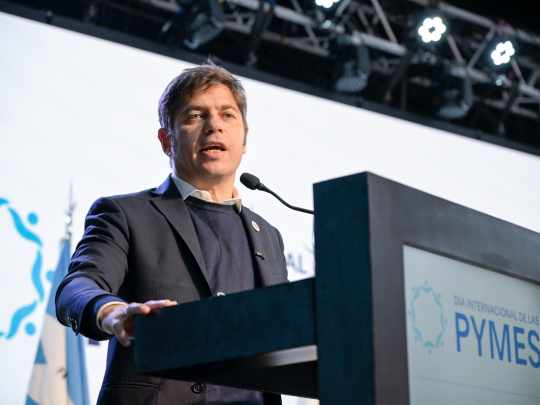 Kicillof: &ldquo;Este proceso no contempla a las pymes ni a la producción nacional