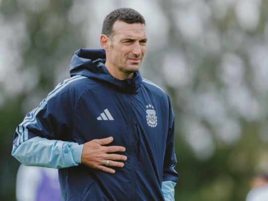 &ldquo;El golpe de no haber ganado fue fuerte&rdquo;: Scaloni habló de su continuidad y de Messi